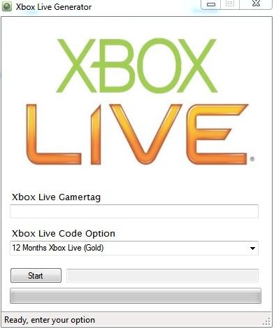 Xbox Live Code Generator Software